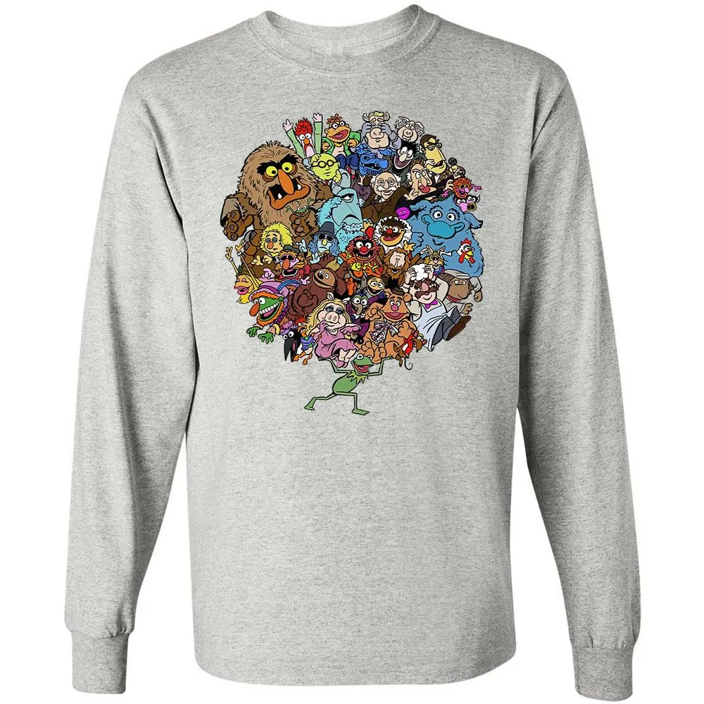Long Sleeve T-Shirt - ARFCS62M - Ash - 7
