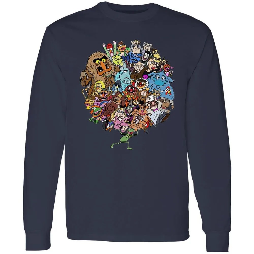 Long Sleeve T-Shirt - ARFCS62M - Navy - 2