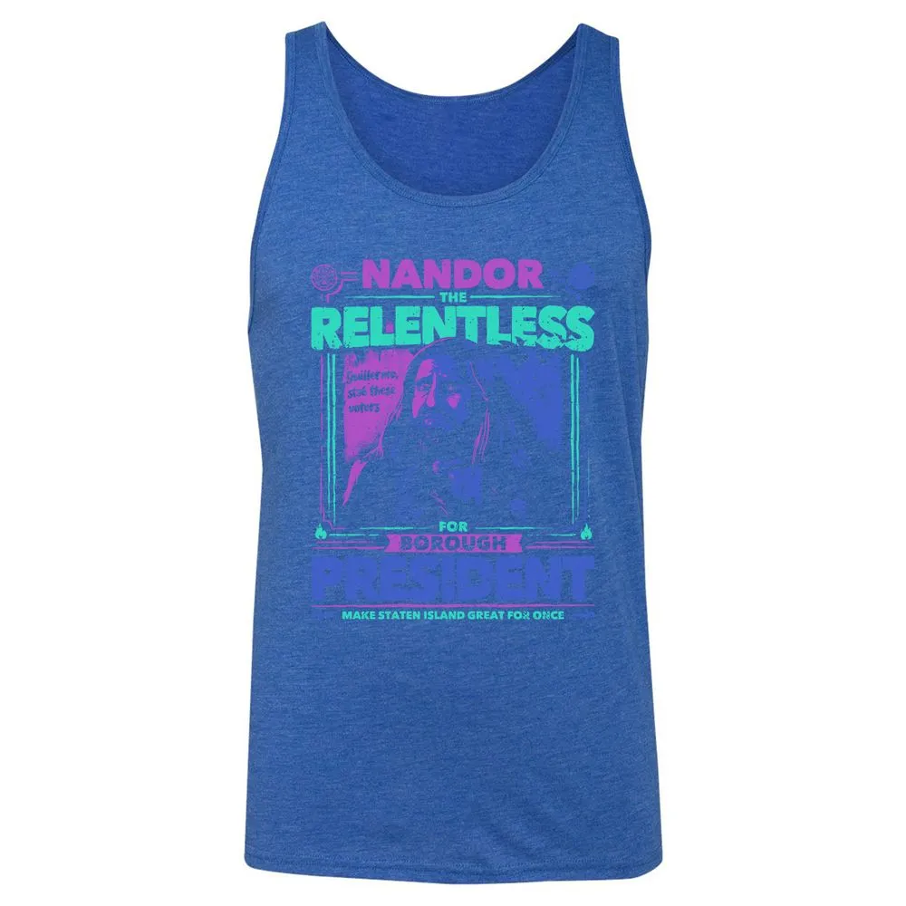 Unisex Jersey Tank - 7M7QY7TX - True Royal Triblend - 12