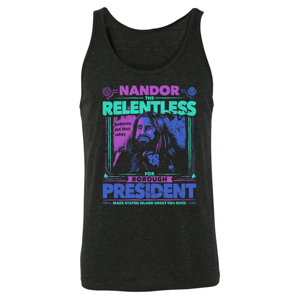 Unisex Jersey Tank - 7M7QY7TX - Charcoal Black Triblend - 5