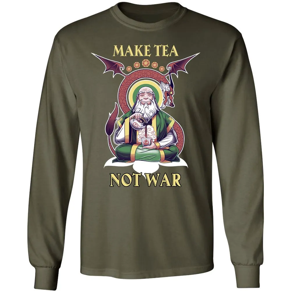 Long Sleeve T-Shirt - 91A44UP5 - Military Green - 16
