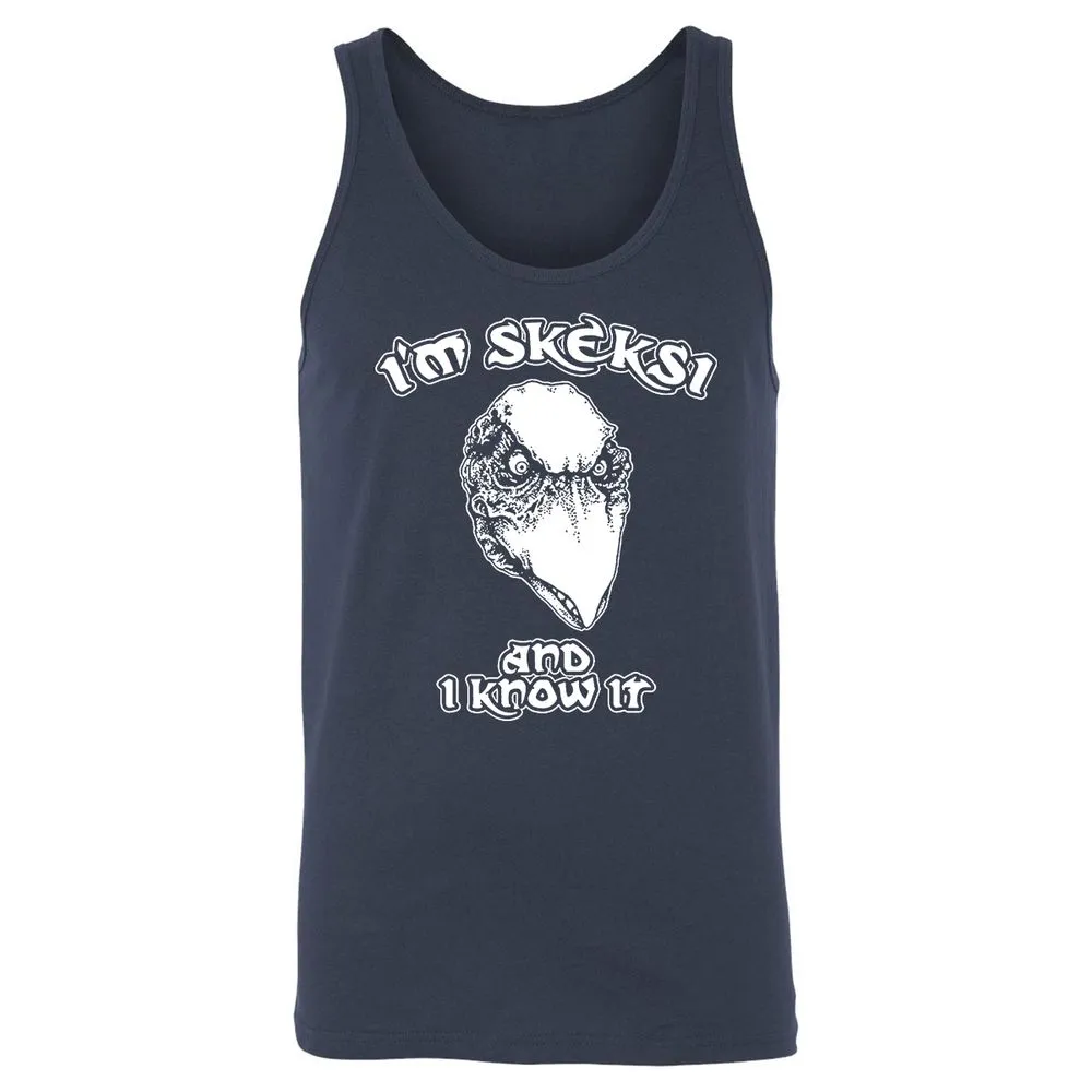 Unisex Jersey Tank - XQH4UW9A - Navy - 2
