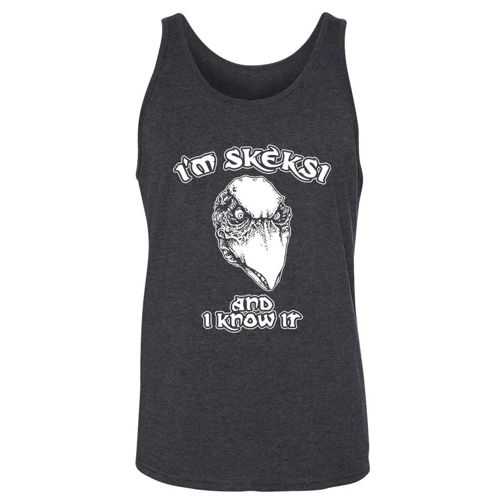 Unisex Jersey Tank - XQH4UW9A - Dark Grey Heather - 6