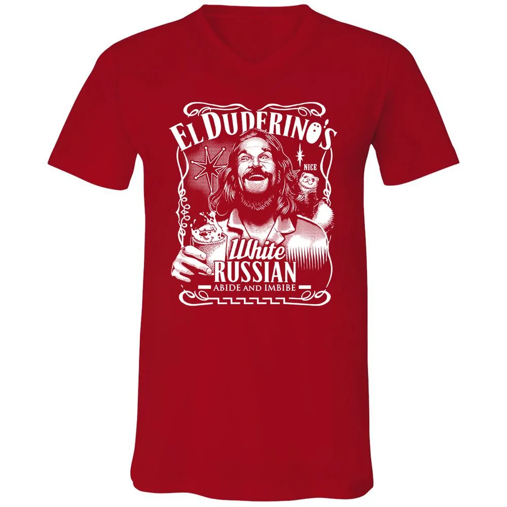Unisex V-Neck T-Shirt - N6GJN2GX - Red - 3