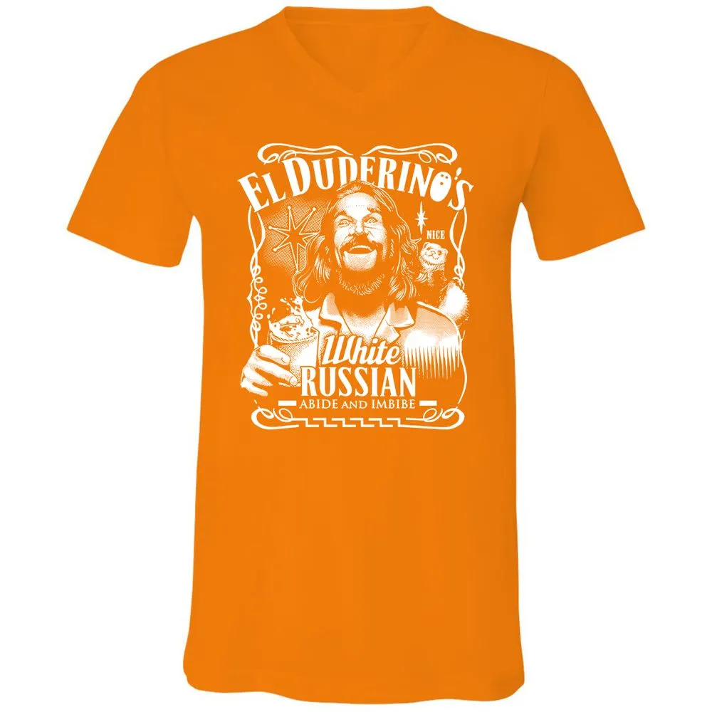 Unisex V-Neck T-Shirt - N6GJN2GX - Orange - 11