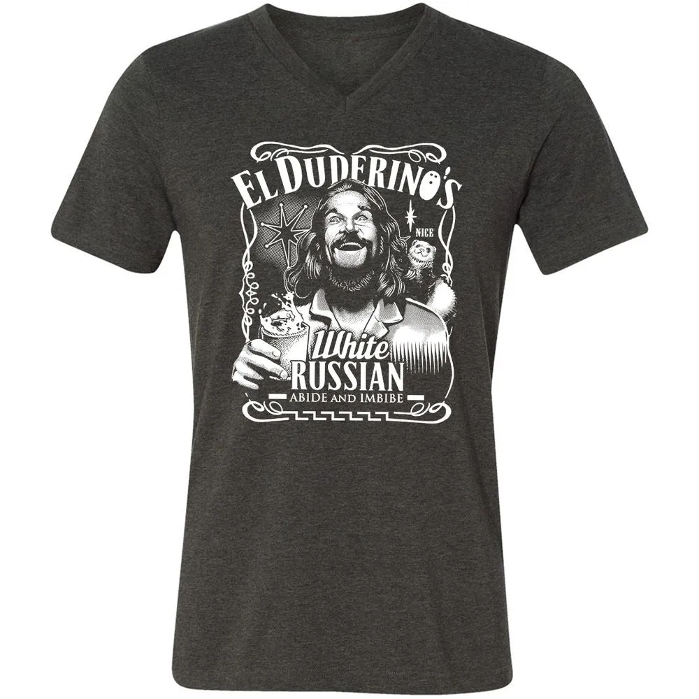 Unisex V-Neck T-Shirt - N6GJN2GX - Dark Grey Heather - 8