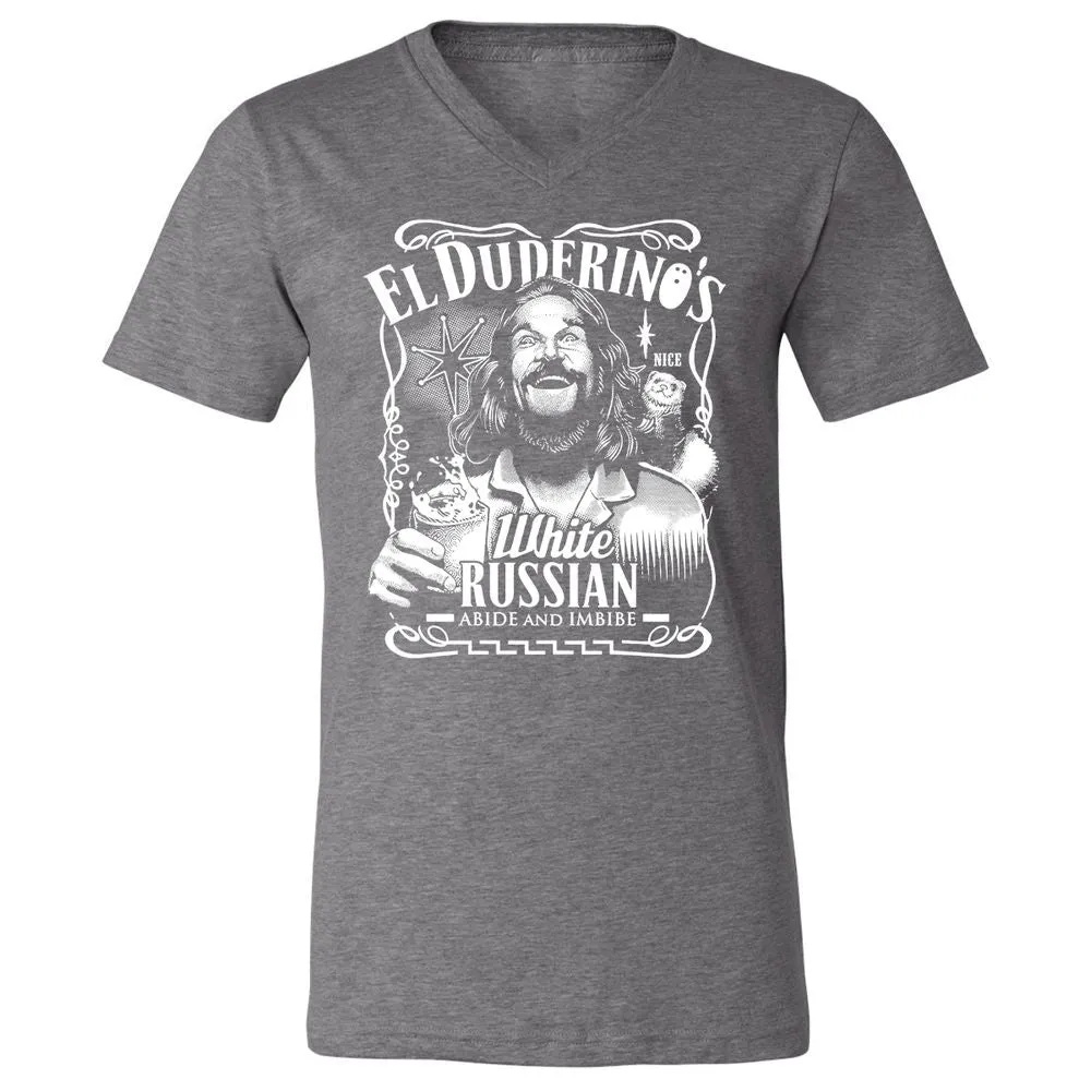 Unisex V-Neck T-Shirt - N6GJN2GX - Deep Heather - 13