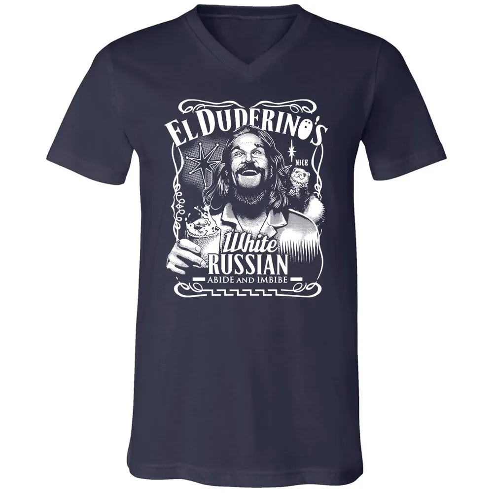 Unisex V-Neck T-Shirt - N6GJN2GX - Navy - 2