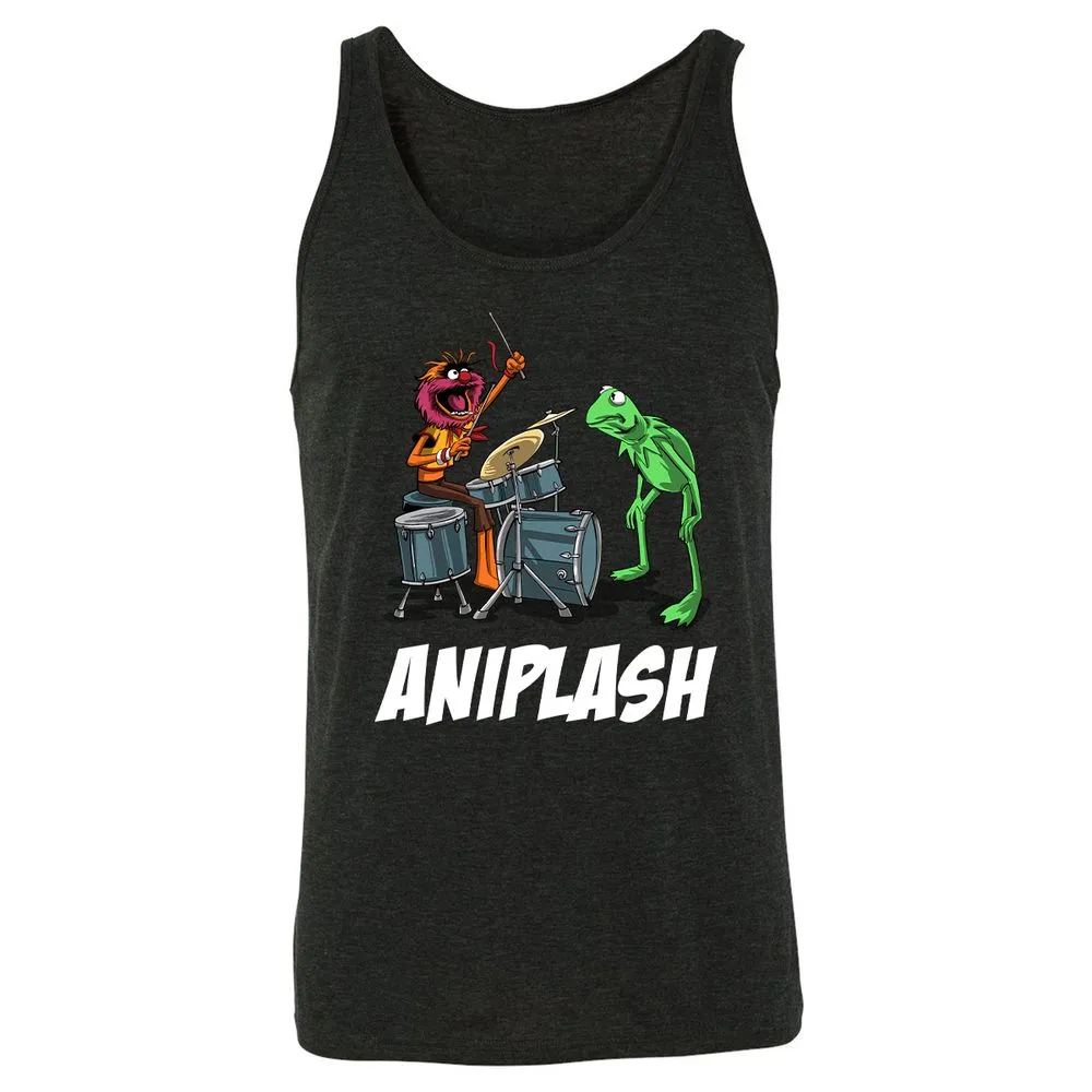 Unisex Jersey Tank - BAG8YGN2 - Charcoal Black Triblend - 5