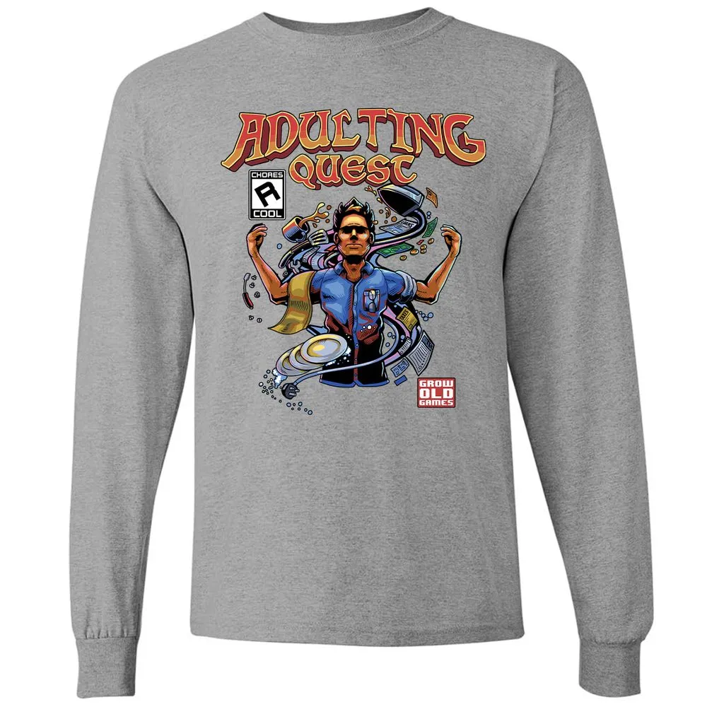 Long Sleeve T-Shirt - 1AYVURV1 - Graphite Heather - 6