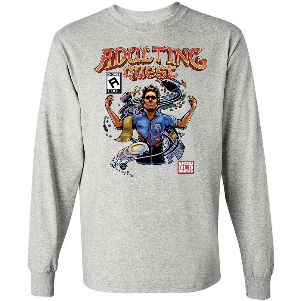 Long Sleeve T-Shirt - 1AYVURV1 - Ash - 7