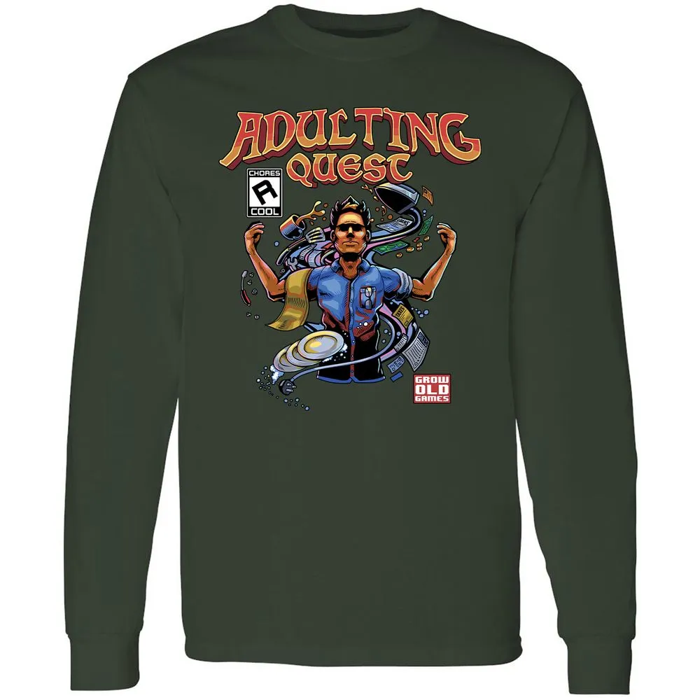 Long Sleeve T-Shirt - 1AYVURV1 - Forest Green - 4