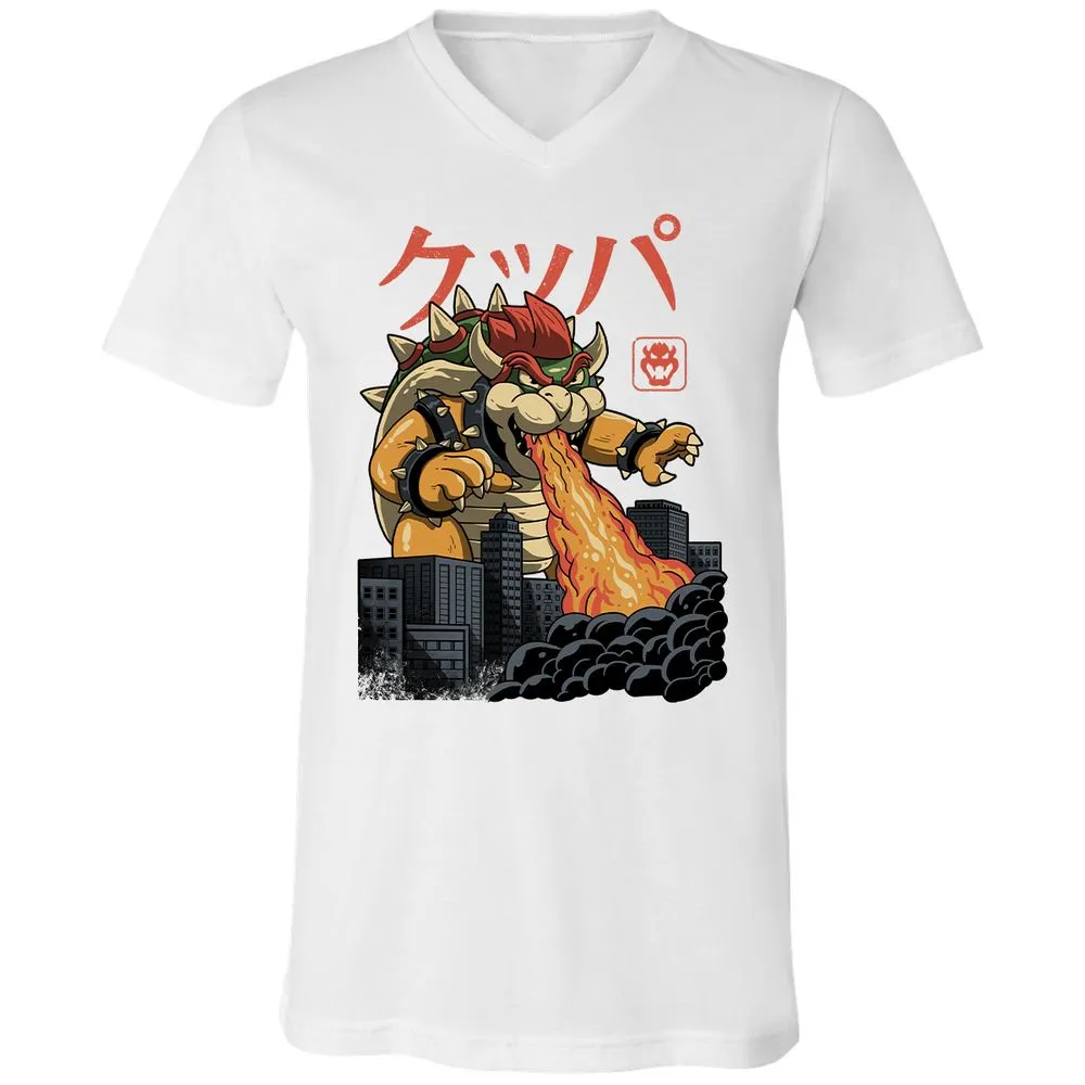 Unisex V-Neck T-Shirt - 42948HVS - White - 5