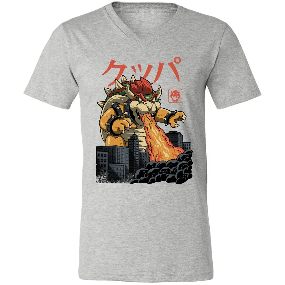 Unisex V-Neck T-Shirt - 42948HVS - Athletic Heather - 7