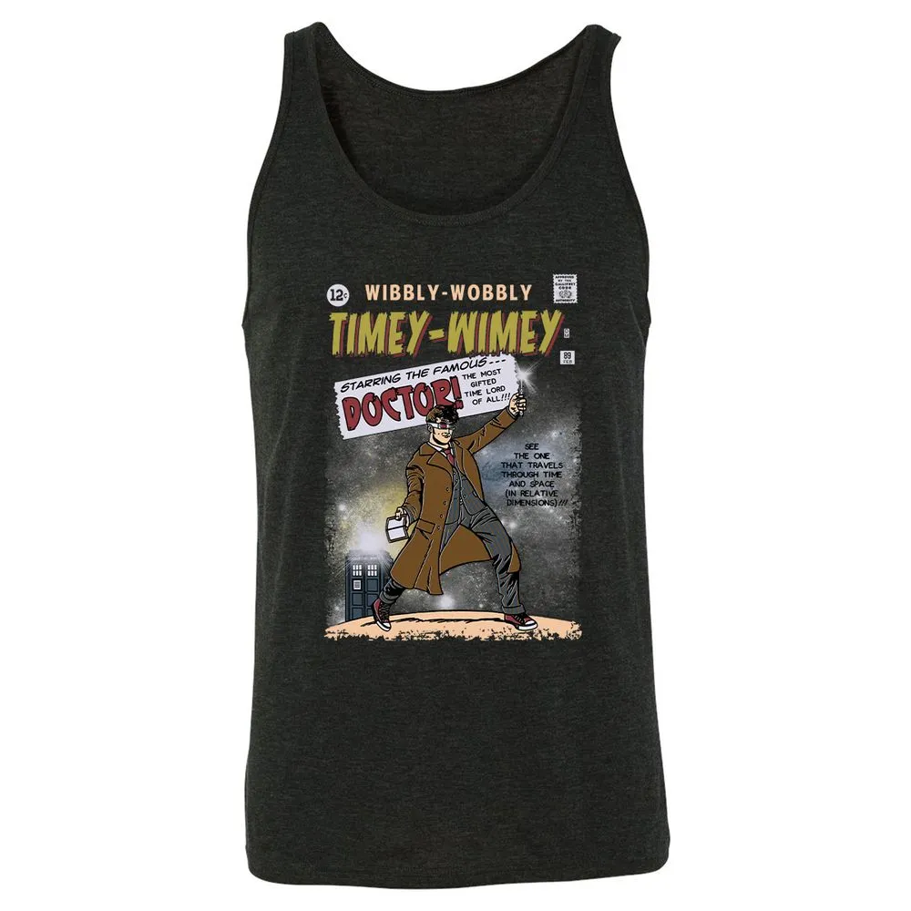 Unisex Jersey Tank - 19Y6GGLQ - Charcoal Black Triblend - 5