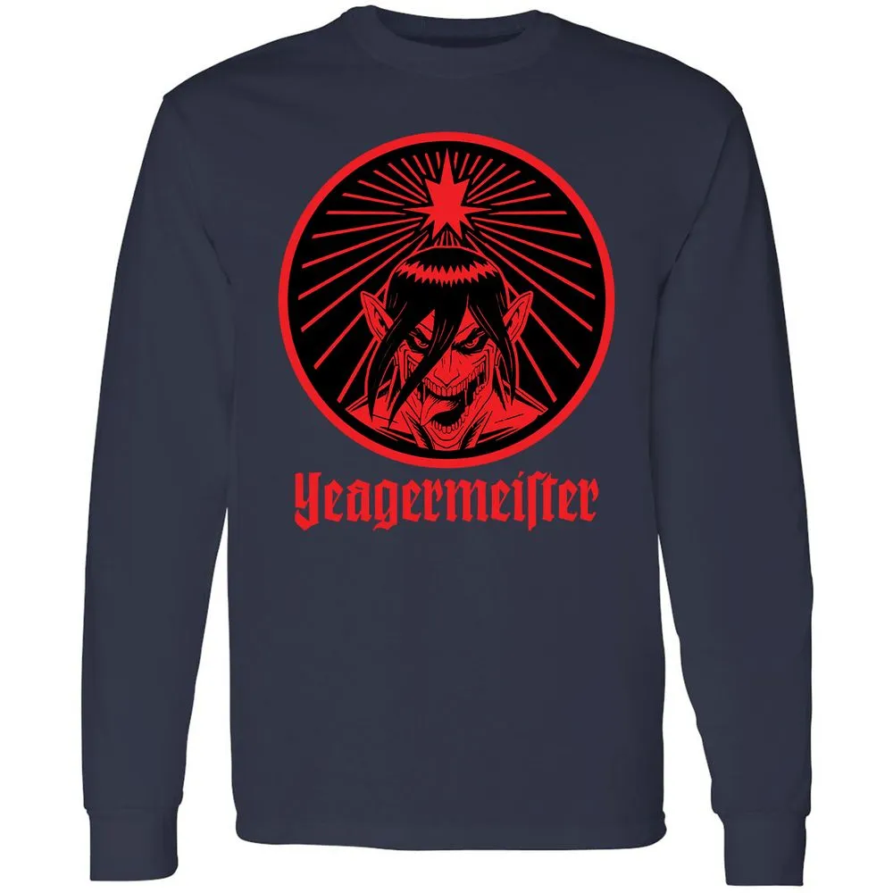 Long Sleeve T-Shirt - 3218H657 - Navy - 2