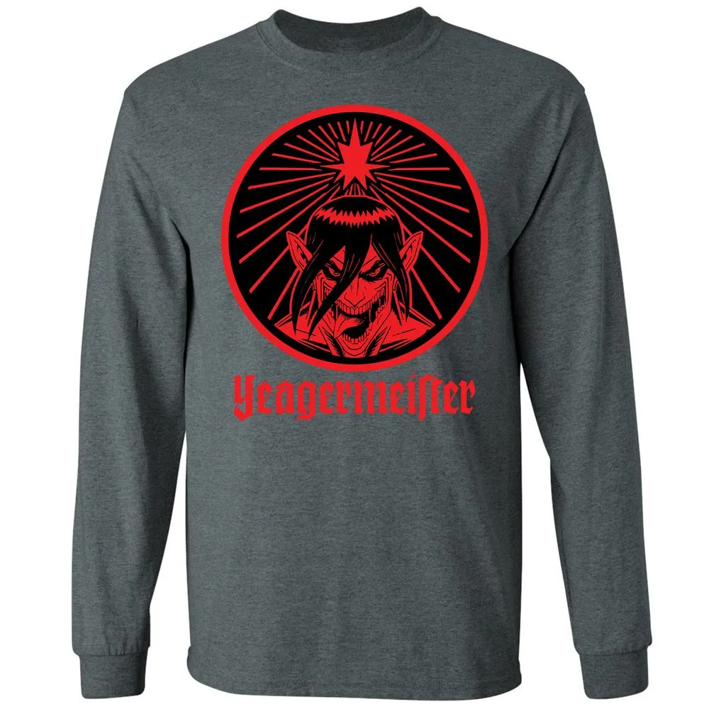 Long Sleeve T-Shirt - 3218H657 - Dark Heather - 15