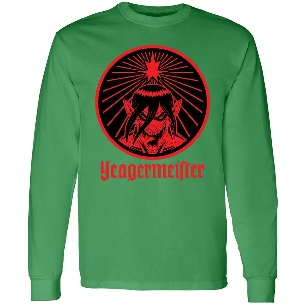 Long Sleeve T-Shirt - 3218H657 - Irish Green - 10