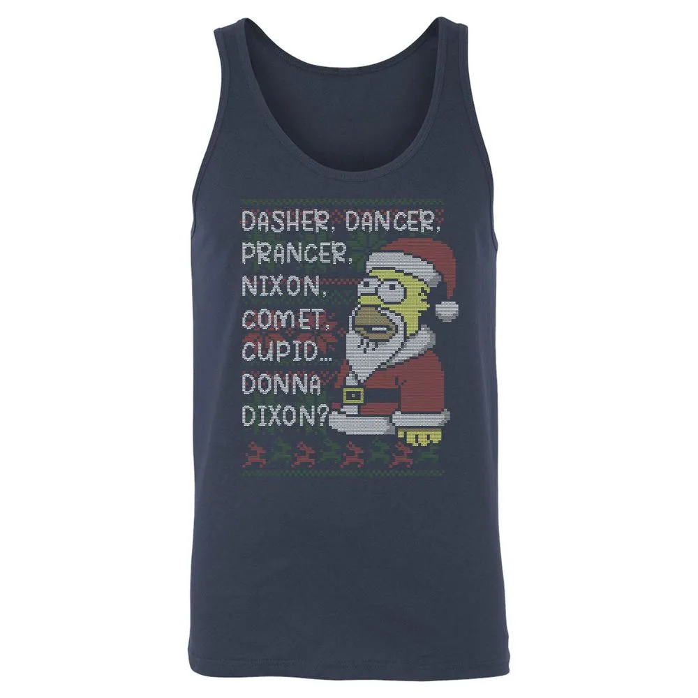 Unisex Jersey Tank - HNZ47F4F - Navy - 2