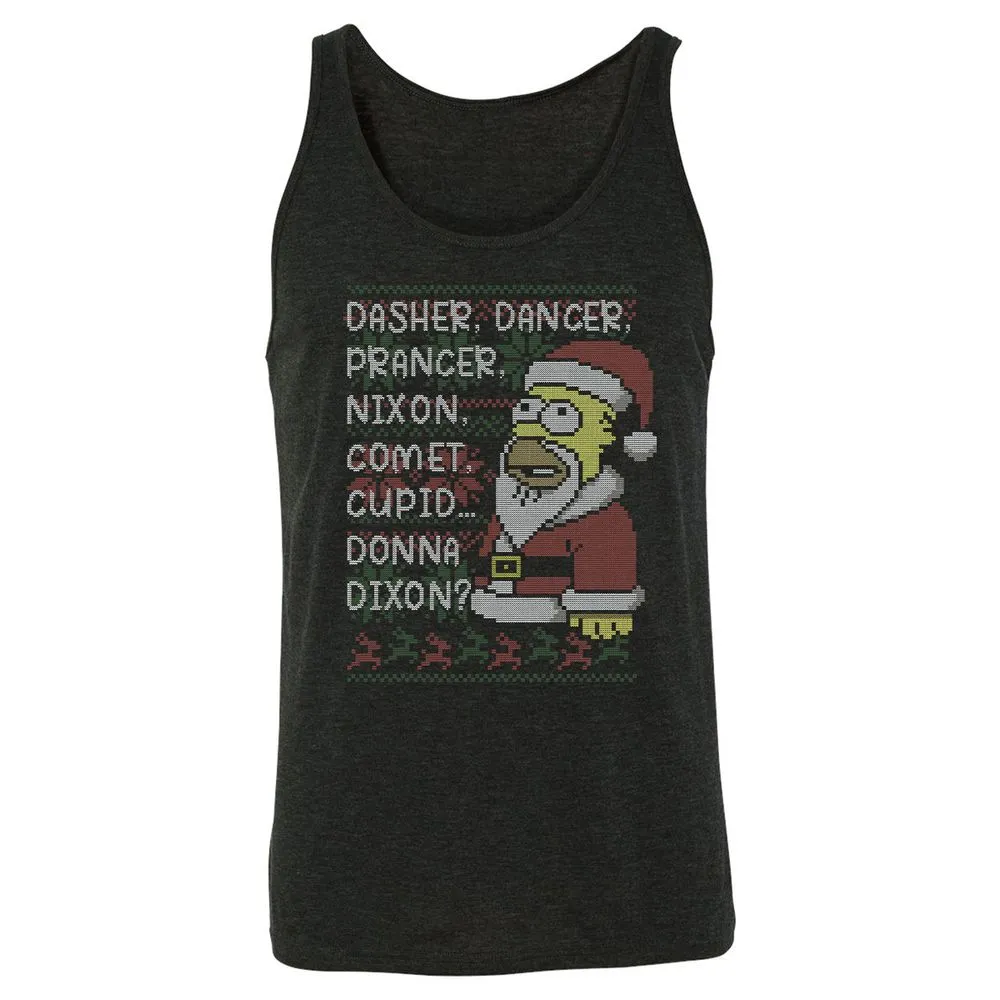 Unisex Jersey Tank - HNZ47F4F - Charcoal Black Triblend - 5