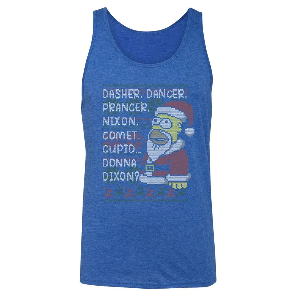 Unisex Jersey Tank - HNZ47F4F - True Royal Triblend - 12