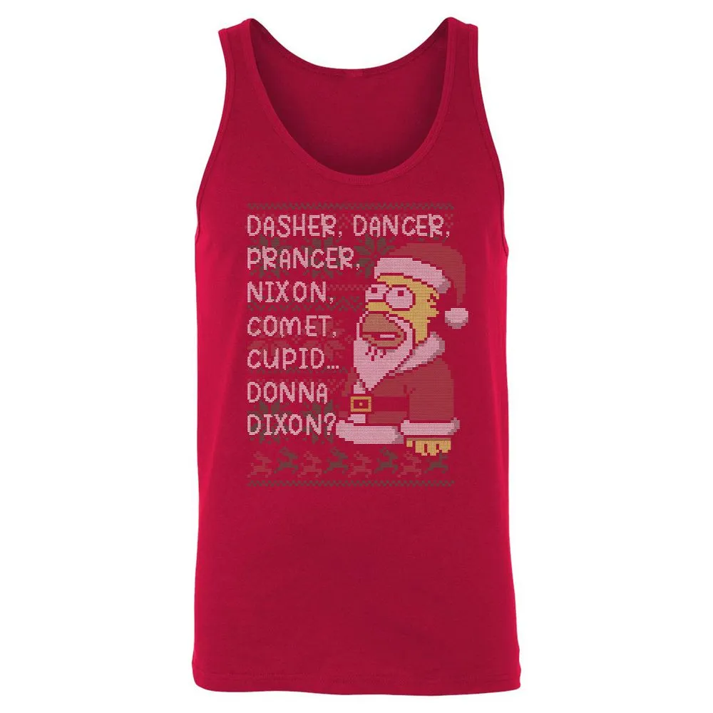 Unisex Jersey Tank - HNZ47F4F - Red - 11