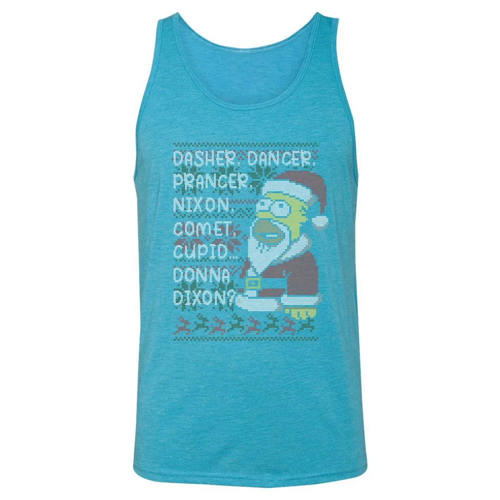 Unisex Jersey Tank - HNZ47F4F - Aqua Triblend - 3