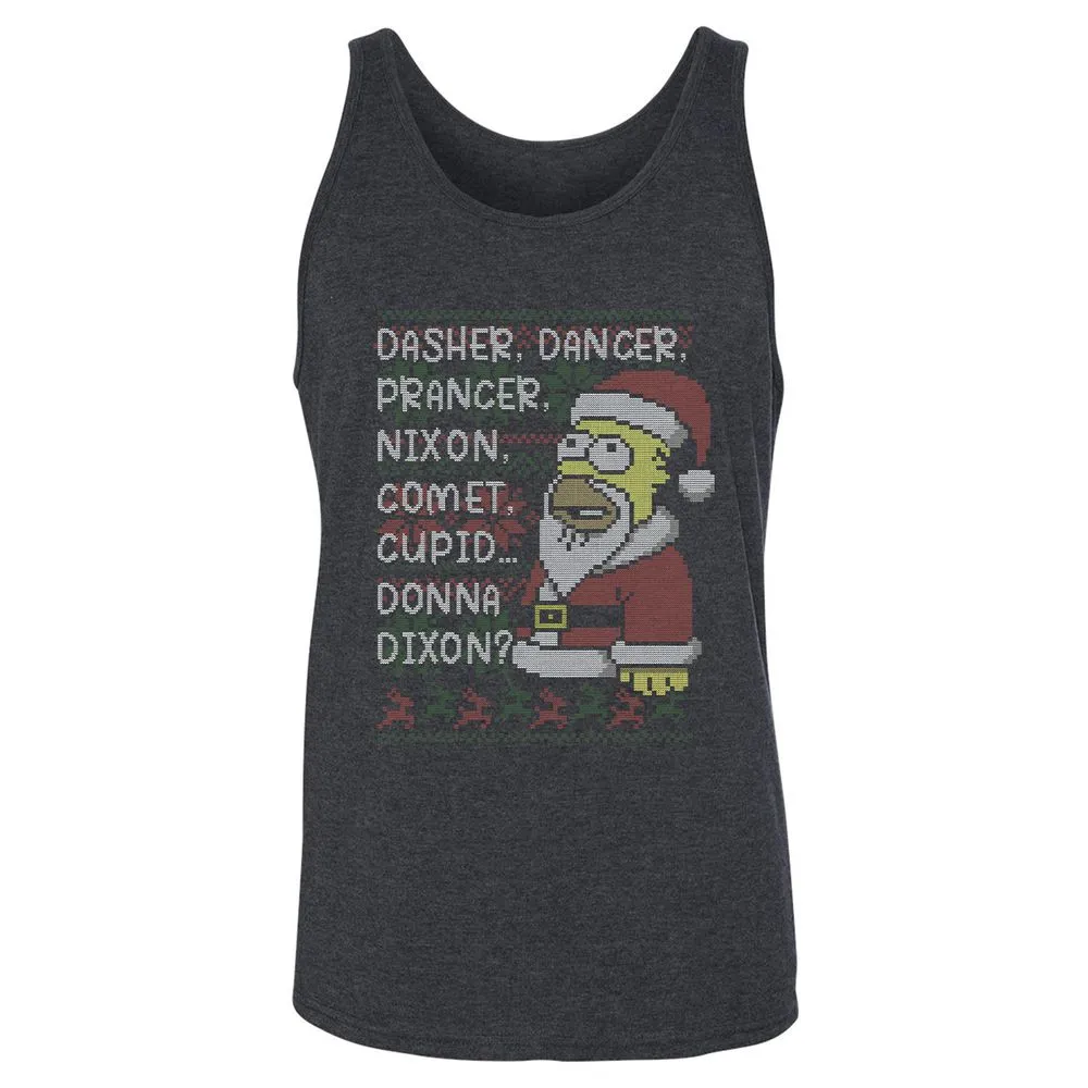 Unisex Jersey Tank - HNZ47F4F - Dark Grey Heather - 6