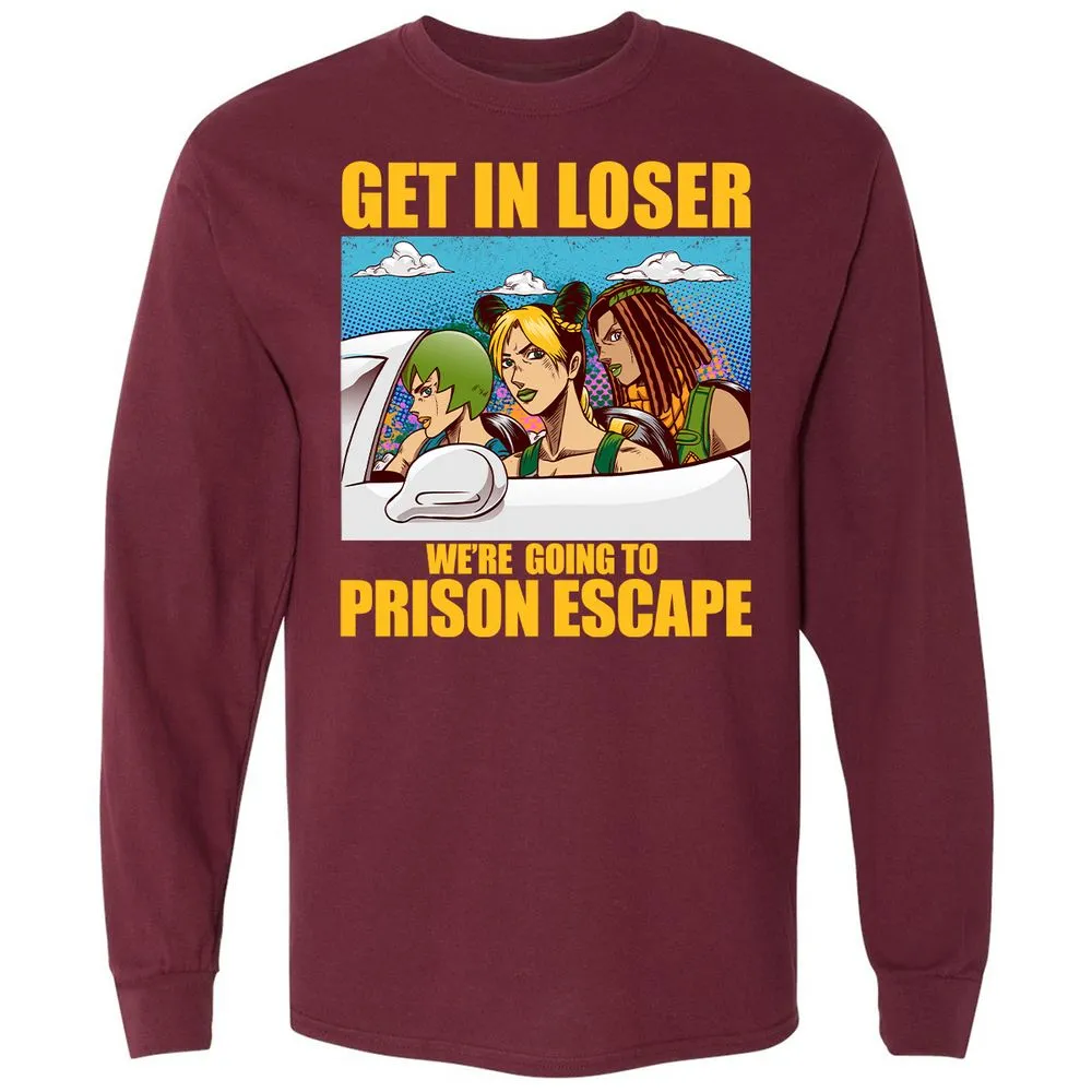 Long Sleeve T-Shirt - D31HJ5L6 - Maroon - 11