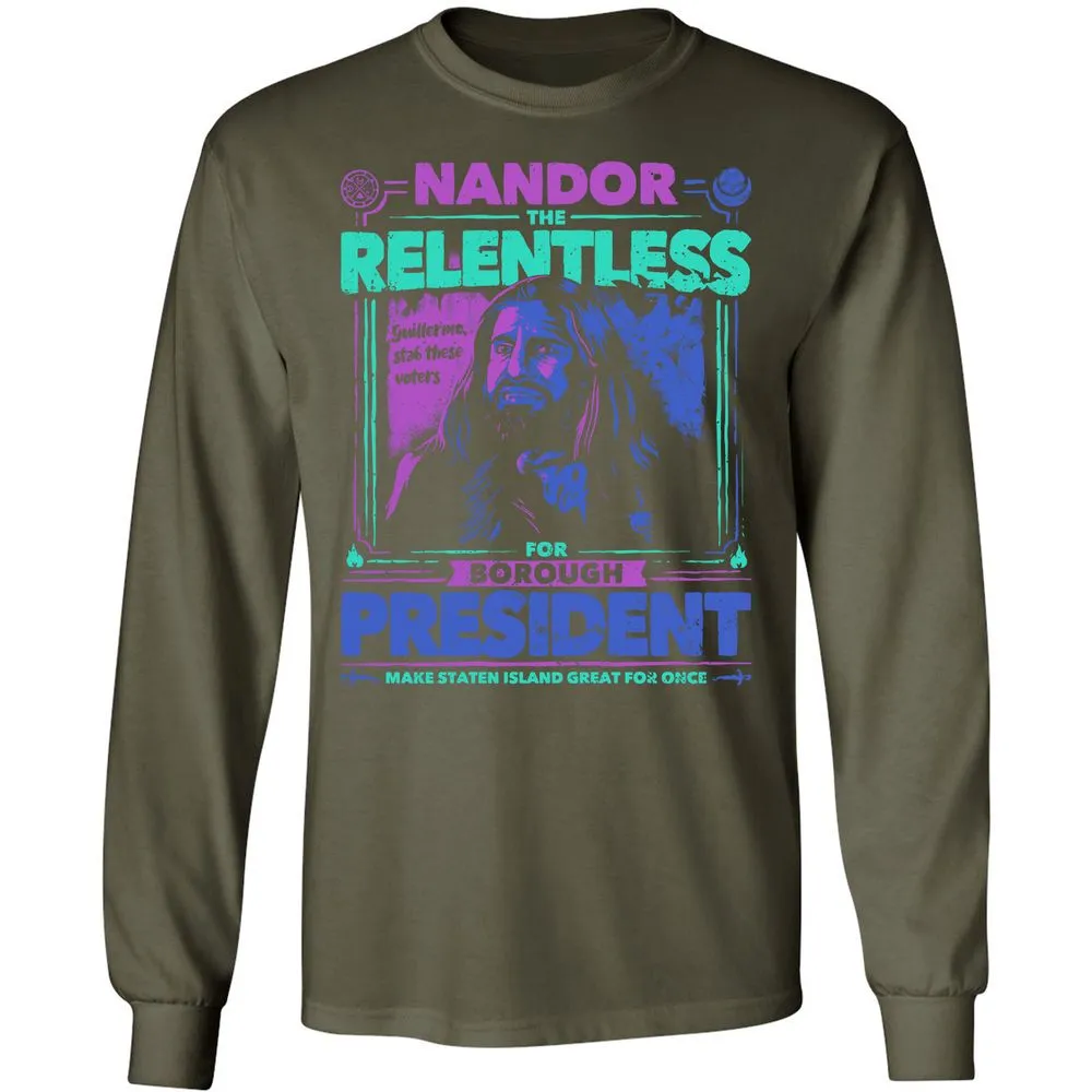 Long Sleeve T-Shirt - 4SBKCLRY - Military Green - 16