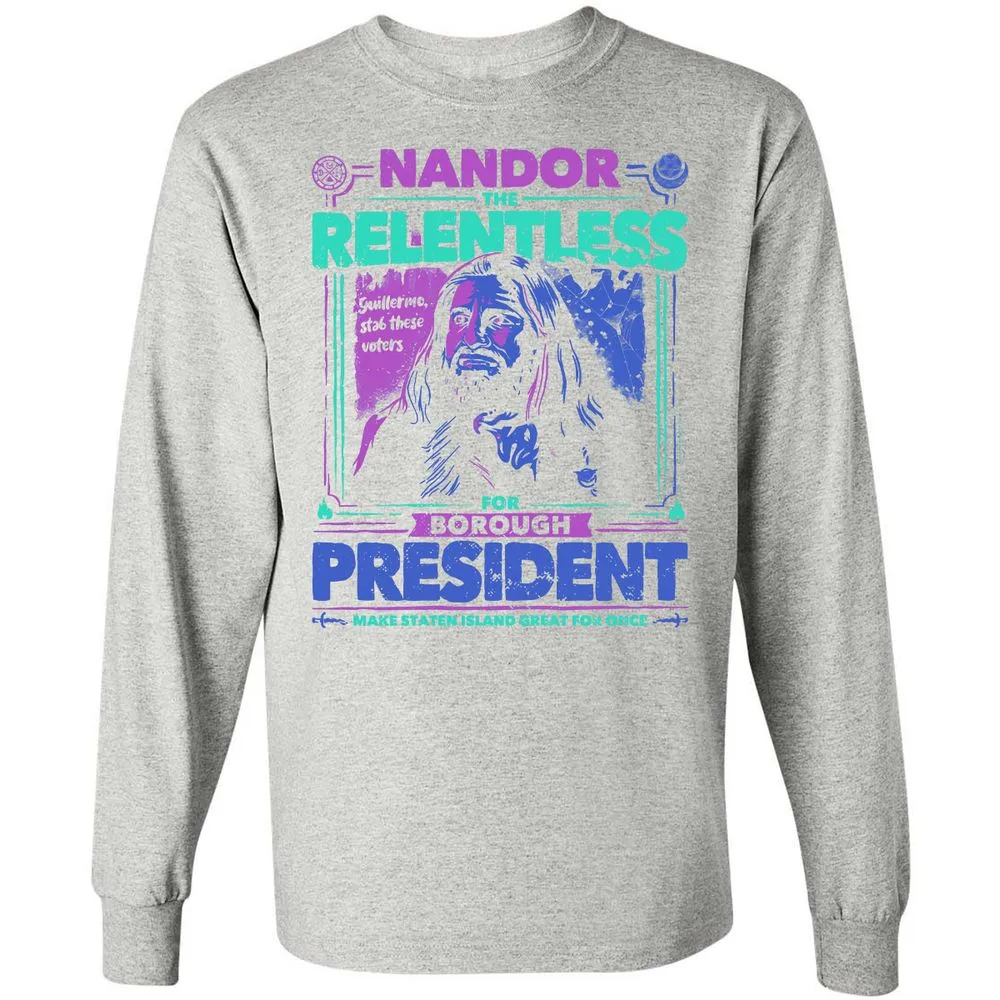 Long Sleeve T-Shirt - 4SBKCLRY - Ash - 7
