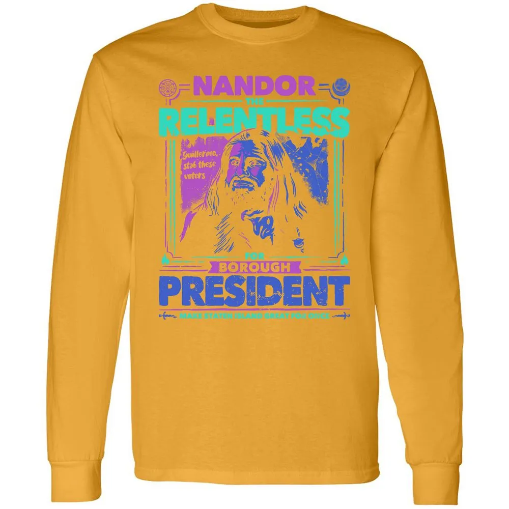 Long Sleeve T-Shirt - 4SBKCLRY - Gold - 9
