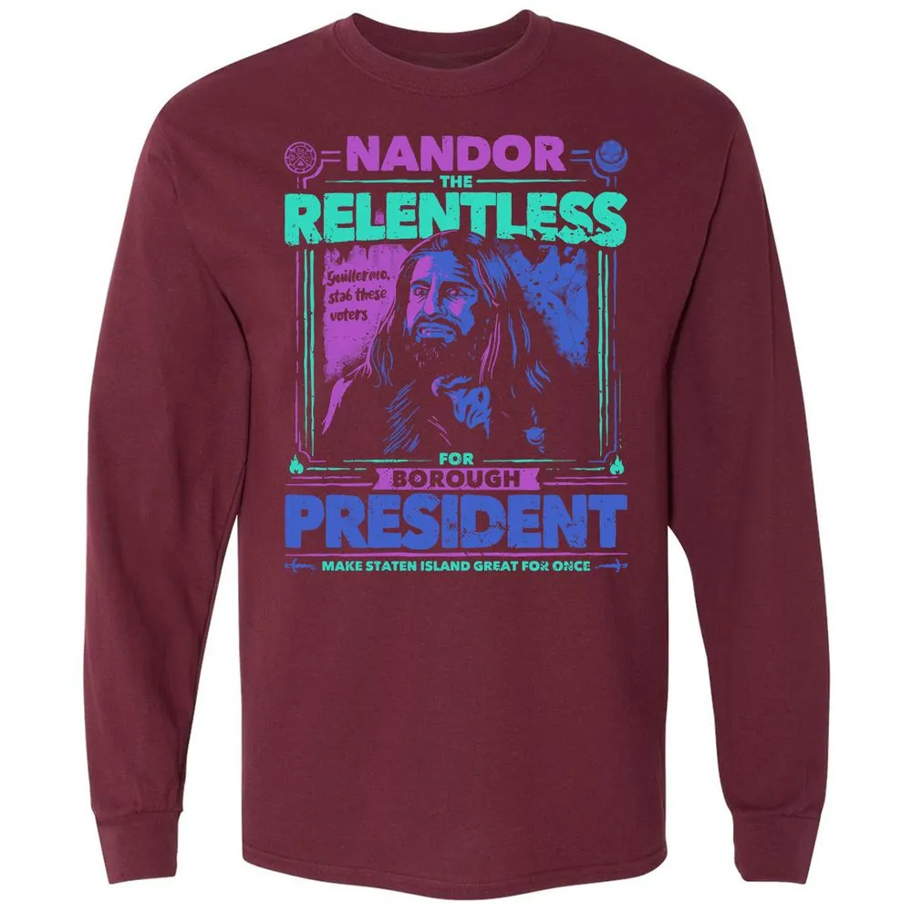 Long Sleeve T-Shirt - 4SBKCLRY - Maroon - 11