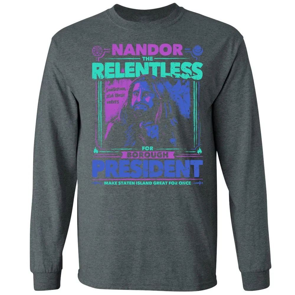 Long Sleeve T-Shirt - 4SBKCLRY - Dark Heather - 15