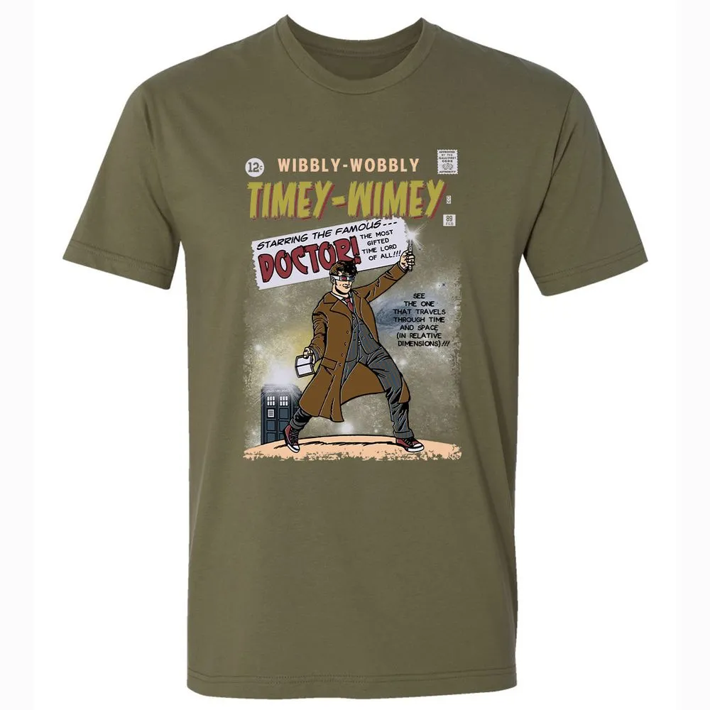 Premium Unisex T-Shirt - HM3YGQFZ - Military Green - 5