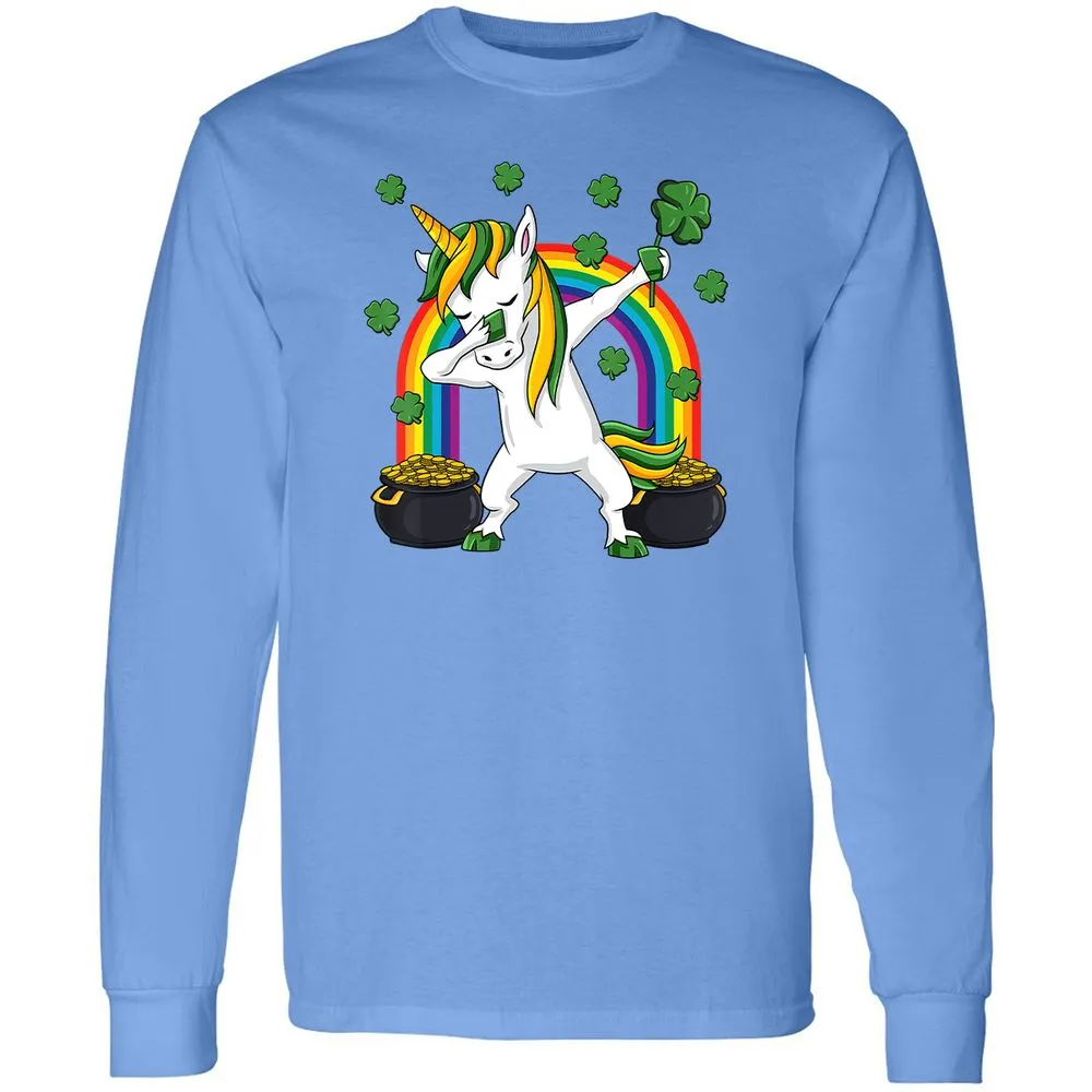 Long Sleeve T-Shirt - B6HWZQWL - Carolina Blue - 12