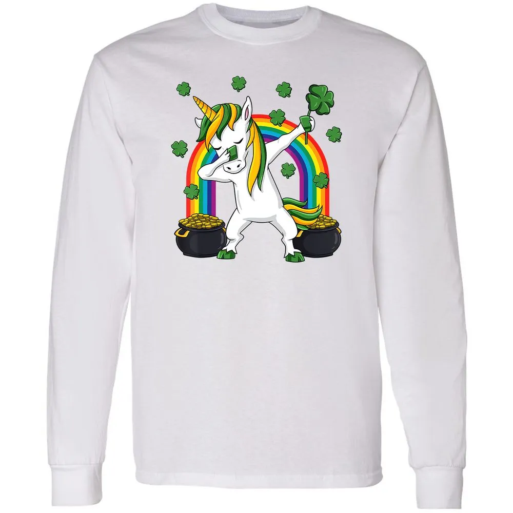 Long Sleeve T-Shirt - B6HWZQWL - White - 5