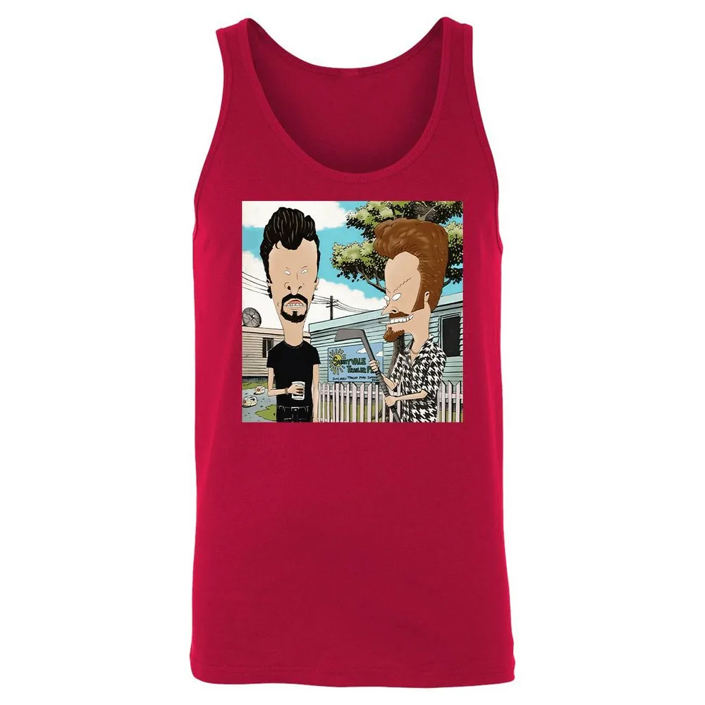 Unisex Jersey Tank - F8Y3M333 - Red - 11