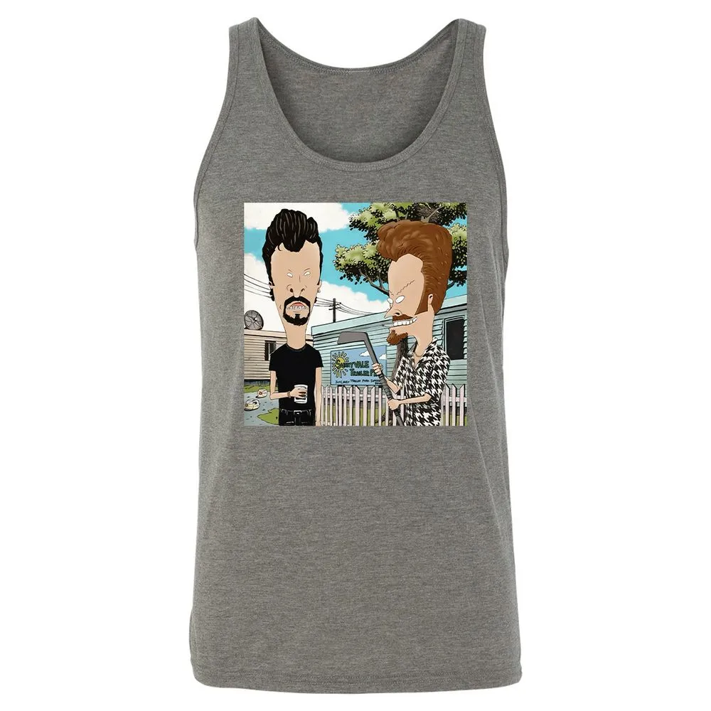 Unisex Jersey Tank - F8Y3M333 - Grey Triblend - 8