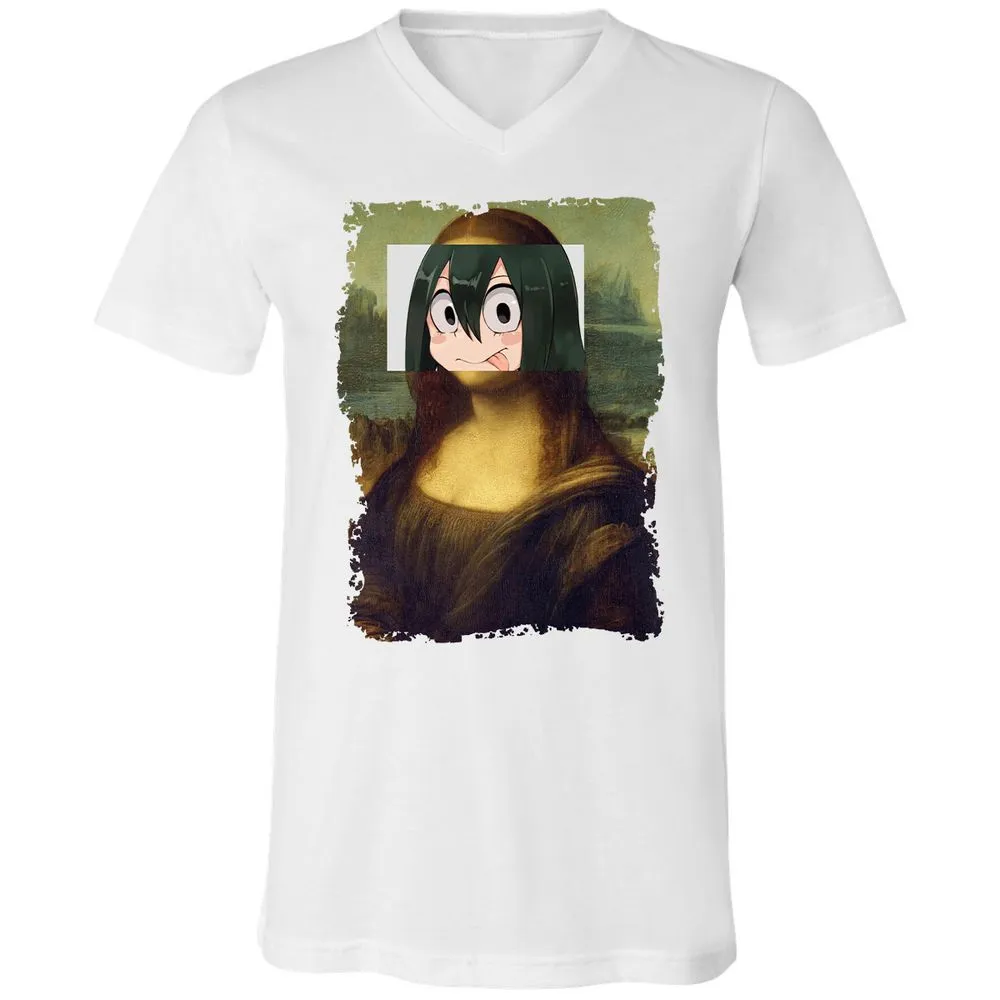 Unisex V-Neck T-Shirt - 98CW6DN1 - White - 5