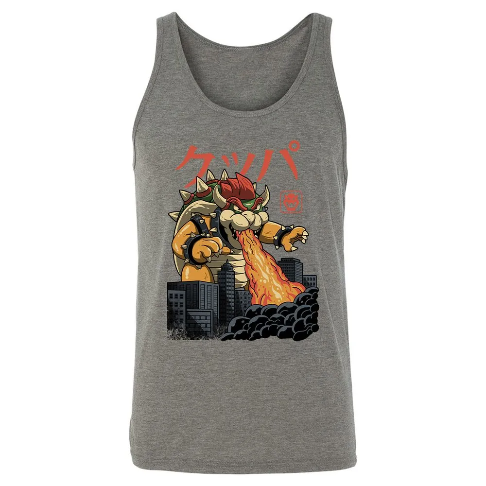 Unisex Jersey Tank - 4AB7GC44 - Grey Triblend - 8