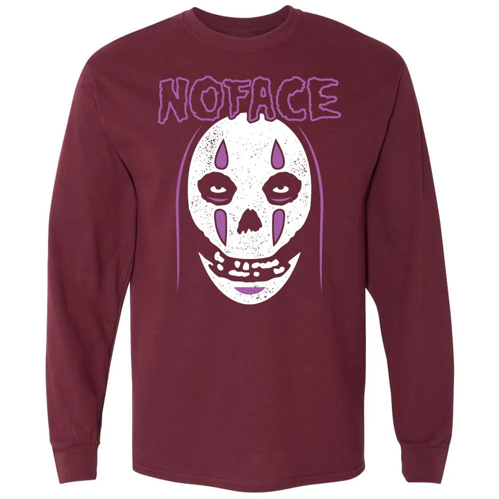 Long Sleeve T-Shirt - 1K6VU7FQ - Maroon - 11