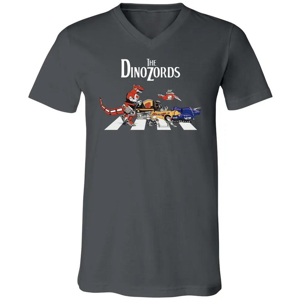 Unisex V-Neck T-Shirt - R5CUXNZS - Asphalt - 12