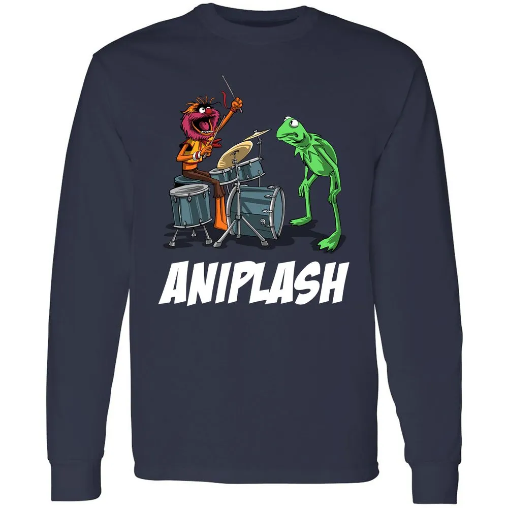 Long Sleeve T-Shirt - 43LCLHSH - Navy - 2