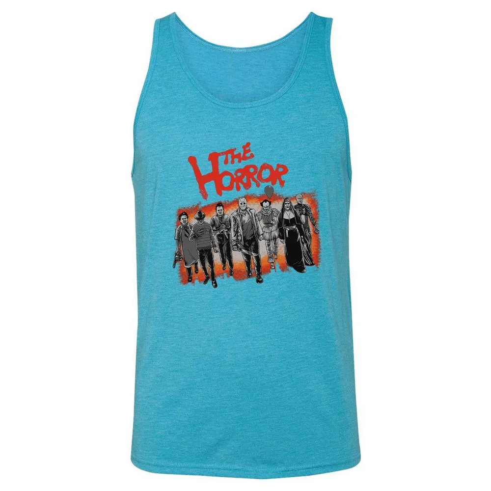 Unisex Jersey Tank - H8HQPAE9 - Aqua Triblend - 3