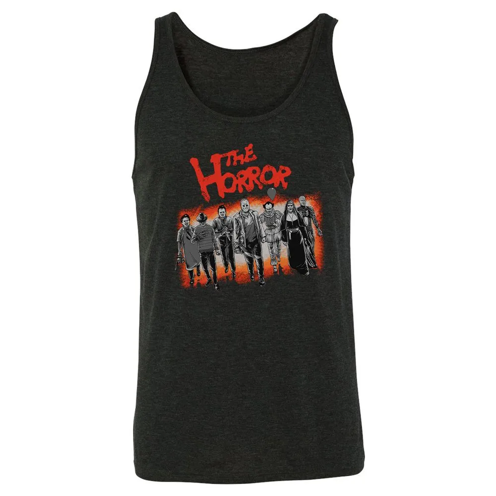 Unisex Jersey Tank - H8HQPAE9 - Charcoal Black Triblend - 5