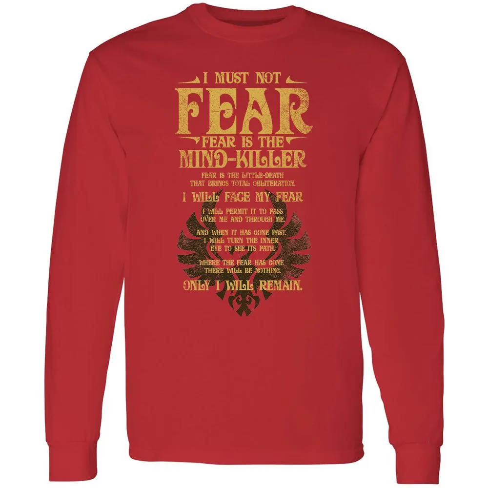 Long Sleeve T-Shirt - Y8FSJ1W8 - Red - 14