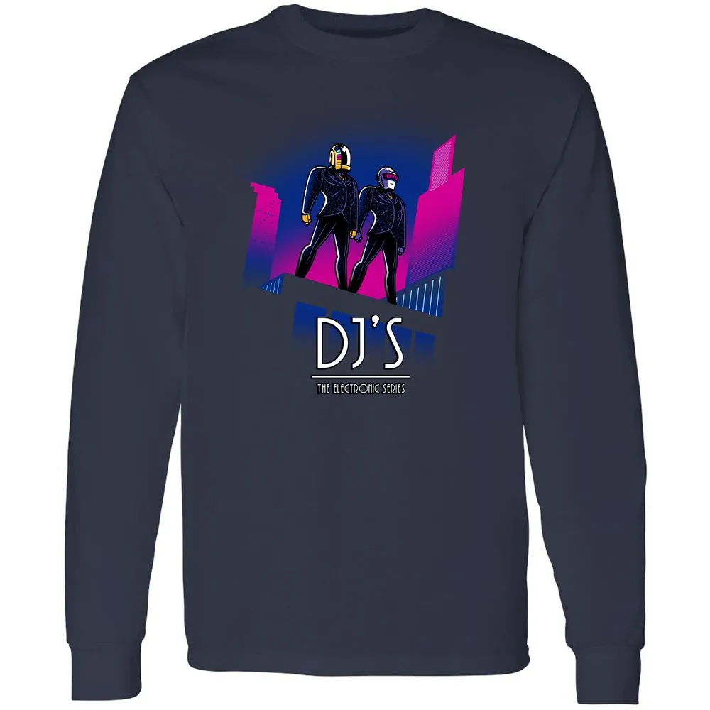 Long Sleeve T-Shirt - WB3FWXXX - Navy - 2