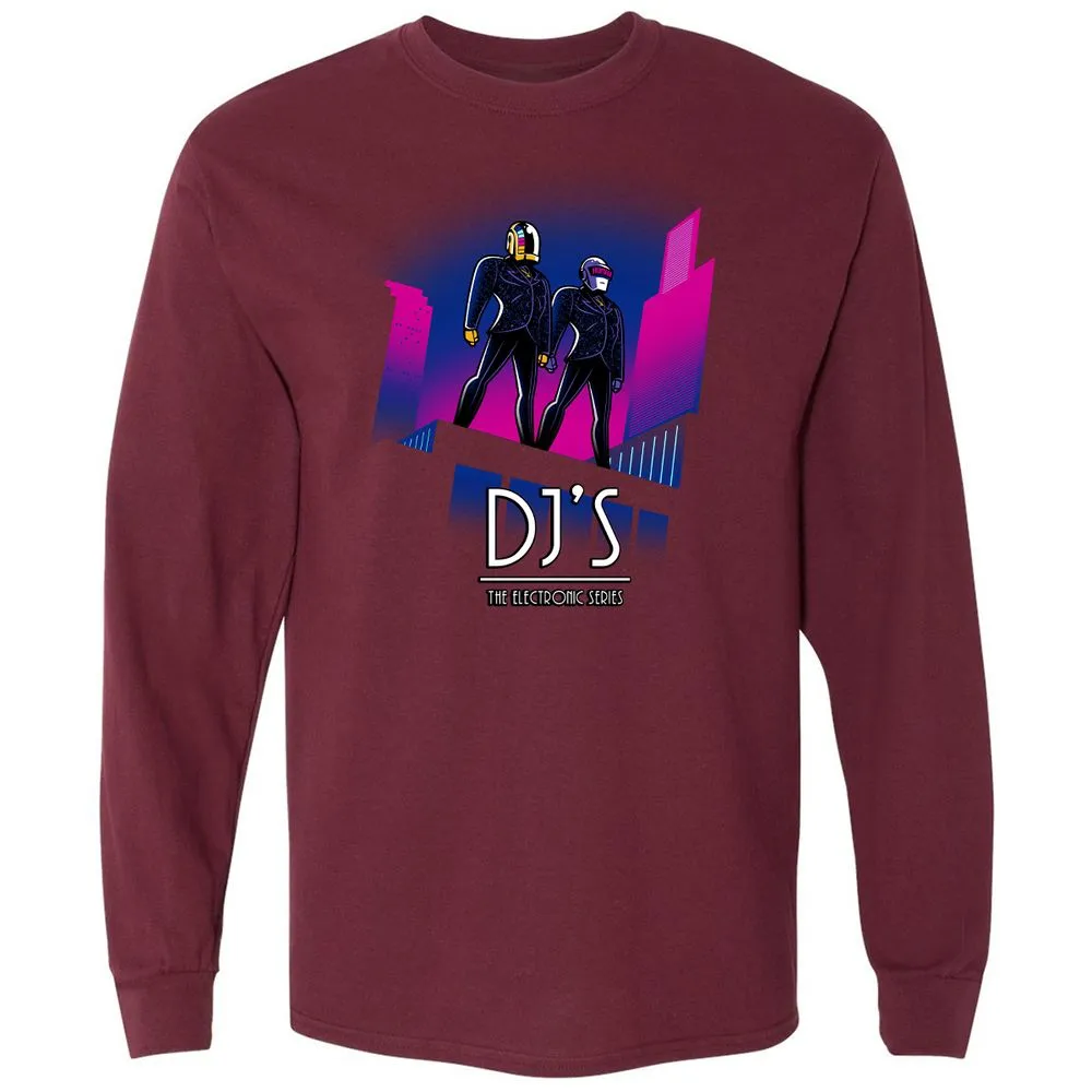 Long Sleeve T-Shirt - WB3FWXXX - Maroon - 11