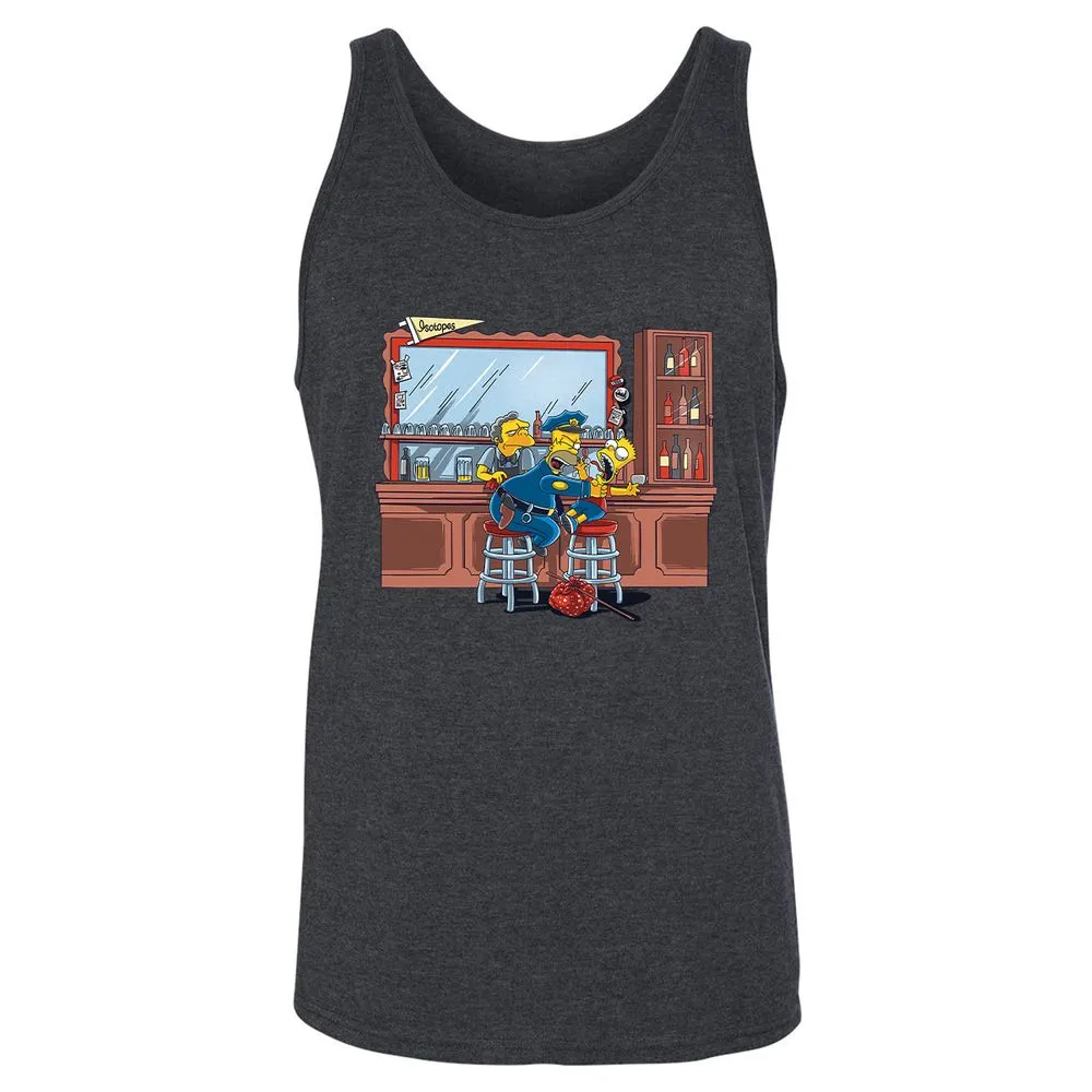 Unisex Jersey Tank - H41D7AGV - Dark Grey Heather - 6